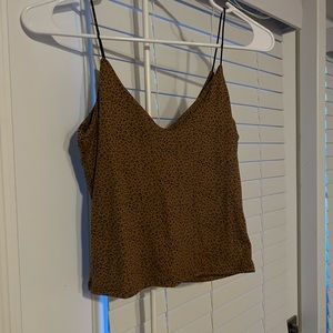 Cheetah crop top